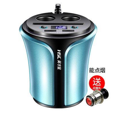 

HSC 108D Многофункциональный Dual USB Charge 12-24V Автомобильный прикуриватель 100W + 40W для мобильного телефона Tablet PC