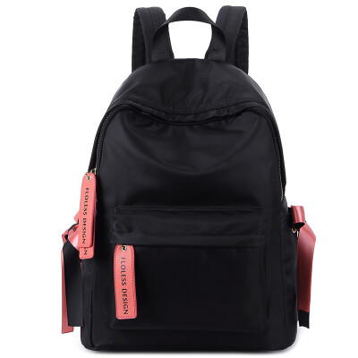 

Light rider school bag middle school student bag female casual shoulder bag junior high school student bag male&female 1742 black