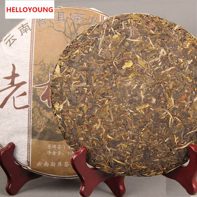 

C-PE023 China Yunnan Raw Puer tea 357g China Natural organic tea China Puer tea slimming health green food pu er cha