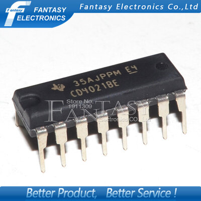 

50PCS CD4021BE DIP16 CD4021 DIP new and original IC free shipping