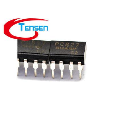 

10PcsLot Optical CouplerOC PC827 DIP-8 Optocoupler Integrated circuit FreeShipping