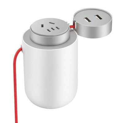 

Xiaomi 100W Car InverterConverter DC 12V to AC 220V with Two 5V24A USB Ports