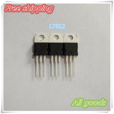 

!!! 100 PCS L7812CV TO-220 L7812 LM7812 7812 Positive-Voltage Regulators