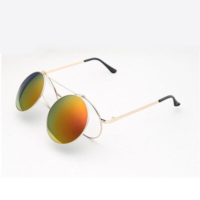 

Модный парный панк Clamshell солнцезащитные очки ретро солнцезащитные очки мужчины очки женщин Личность Clamshell Очки Металл Punk Солнцезащитные очки