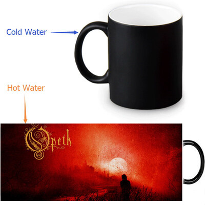 

Opeth Morphing Mug Color Change Tea Cup Волшебная молочная кружка для кофе