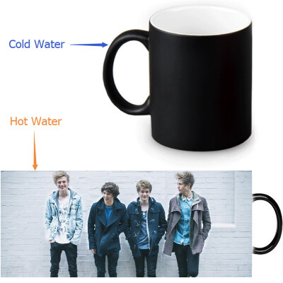 

The Vamps 350ml12oz Heat Reveal Mug Color Change Coffee Cup Sensitive Morphing Mugs Magic Mug Milk Tea Cups