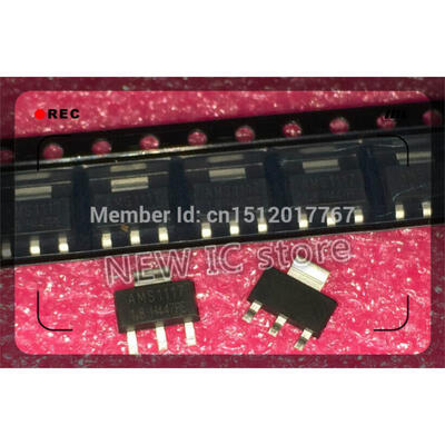 

Free shipping 200pcs AMS1117-18 LD1117 LM1117 18V 1A SOT-223 Voltage Regulator 100 new
