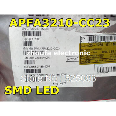 

2000pcs/lot APFA3210-CC23 APFA3210 SMD LED