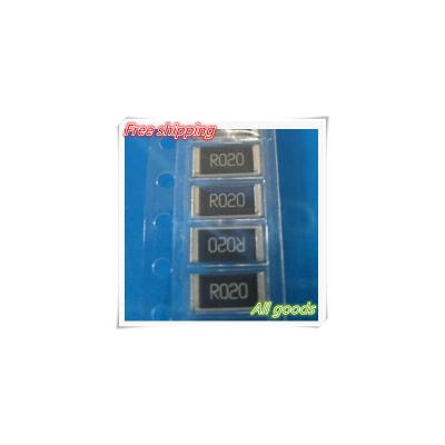 

50PCS Chip resistor alloy 2512 0.02R 20mR R020 1% Yageo sampling resistor milliohms resistance