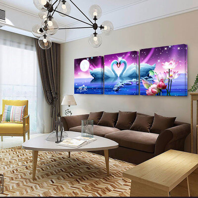 

Poster Canvas Painting Decoration Home Decor Painting Wall Living Room 3 Piece Canvas Wall Art pictures Picture 40X50cmX3pcs