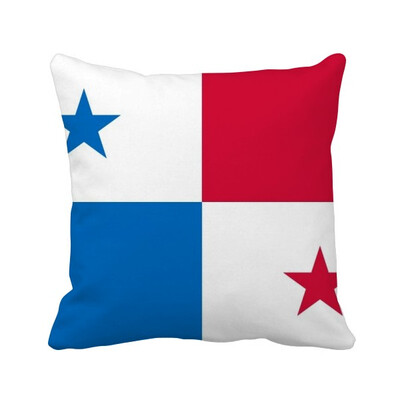 

Panama National Flag North America Country Square Throw Pillow Insert Cushion Cover Home Sofa Decor Gift