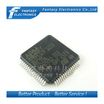 

2PCS STM32F103RCT6 LQFP64 STM32F103 QFP QFP64 ARM new and original IC free shipping