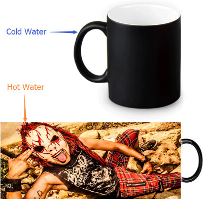 

DJ BL3ND 350ml12oz Heat Reveal Mug Color Change Coffee Cup Sensitive Morphing Mugs Magic Mug Milk Tea Cups