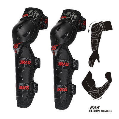 

CUIRASSIER Motorcycle Motocross Off-Road Racing Elbow Pads Protection Knee Brace Safety Guards Protective Sports Protector Armor