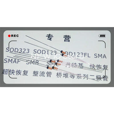 

500PCSLOT 1N34 1N34A IN34A DO-35