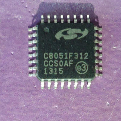 

5pcs/lot C8051F312 25 MIPS 8 kB Flash 10-Bit ADC 32-Pin Mixed-Signal MCU