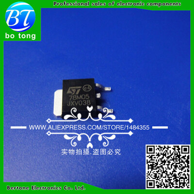 

Free Shipping 50pcs/LOT 78M05 TO252 7805 750mA L78M05CDT Three-terminal voltage regulator tube
