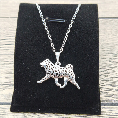 

New Shiba Inu Necklace Trendy Style Shiba Inu Pendant Necklace Women Pet Jewellery Fashion Animal Dog Jewellery