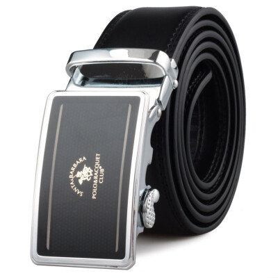 

St Paul&39s belt male leather casual men&39s automatic buckle male business belt belt black belt