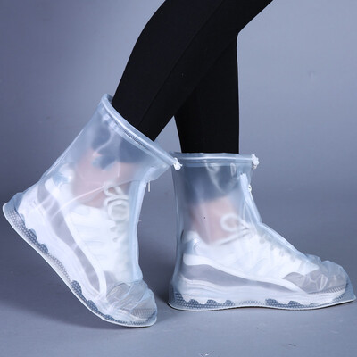 

Xinyi non-disposable rainwear raincoat rain boots rain boots set men&women thickened rain boots waterproof shoes cover rainy days non-slip boots set rainy d