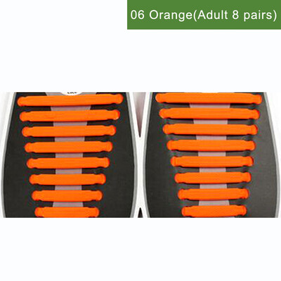 

JUP 1 Set 16 Pcs New Women Men No Tie Shoelaces All Sneakers Applicable Shoelaces Elastic Silicone Shoelaces Sneakers Fit Belt