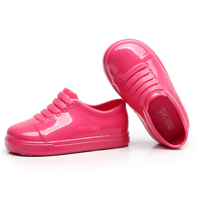 

Children Shoes BoyGirl Smooth Leather Sandals 2018 New Summer Korean Kids Non-slip Soft Bottom Beach Shoes