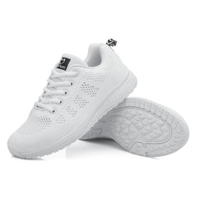 

2018 summer new breathable mesh sports shoes female wild flat students casual running shoes