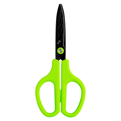

Fizz upgraded Teflon scissors anti-stick stainless steel scissors boutique skin sense series office supplies light blue FZ212002