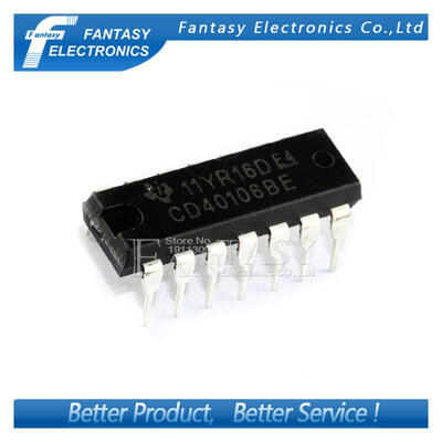 

20PCS CD40106BE DIP14 CD40106 DIP new and original IC free shipping