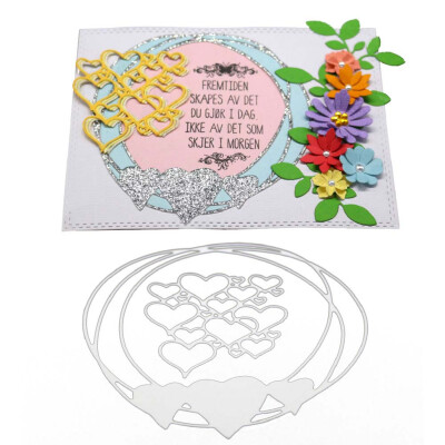 

11 Patterns Scrapbooking Cutting Dies Artifact Tool Decorative Embossing Mould Folder Suit Paper Cards Mold Template