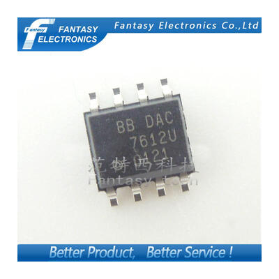 

2PCS DAC7612U SOP DAC7612 SOP SMD DIGITAL-TO-ANALOG CONVERTER new and original free shipping