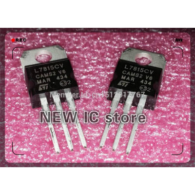 

Free Shipping 100PCS L7815CV L7815 15V 1.5A TO-220 three terminal voltage regulator voltage stabilizer