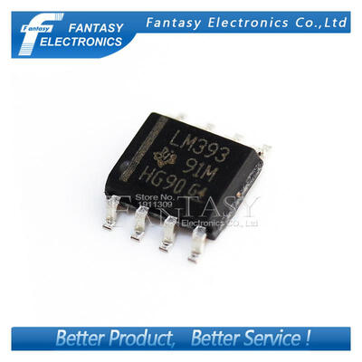

100PCS LM393DR SOP8 LM393 SOP LM393DT LM393DR2G SMD new and original IC free shipping