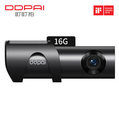 

Ddpai mini3 smart driving recorder HD night vision 1600P parking monitoring built-in storage loop recording voice interactive wireless wifi intelligent