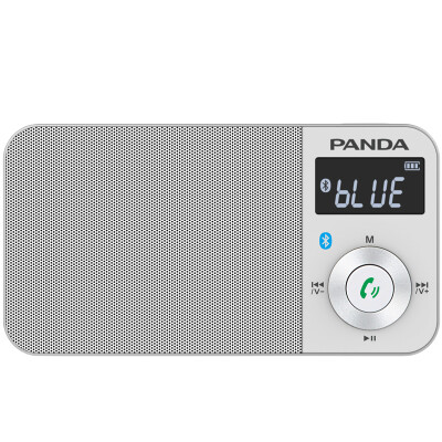 

PANDA 6210 Портативная плата Bluetooth для зарядки Мини-динамик FM-тюнер Pocket Pocket (черный)