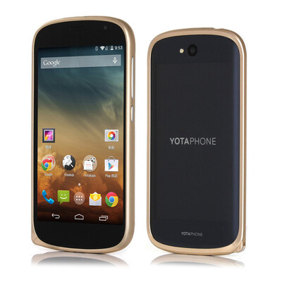 

DER-LANS New Yota Phone 2 Ультратонкий алюминиевый корпус для мобильного телефона Защитный чехол для крышки корпуса с металлически
