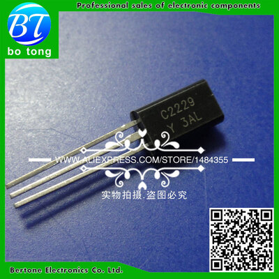 

Free Shipping 50pcslot 2SC2229 2SC2229-Y C2229 TOS TO-92L 100 NEW