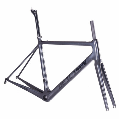 

2018 New Bike Dt800 Lighter Carbon Road Bike Frame Di2 And Mechanical 3K 48 51 54 56 58cm Bbright Racing Road Bicycle Frame