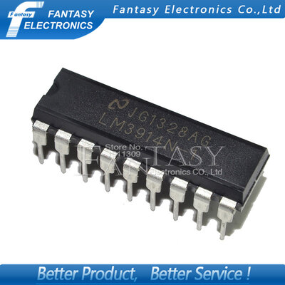 

20PCS LM3914N-1 DIP18 LM3914-1 DIP LM3914N new and original IC free shipping