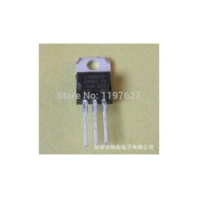 

10pcs/lot with tracking number L7806CV L7806 TO220 +6V 1.5A POSITIVE VOLTAGE REGULATORS 100% new original IC in stock