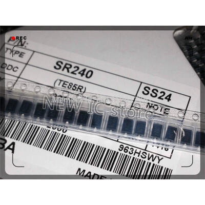 

500pcs/lot New Original SR240 1N5822 SS24 SMA 2A 40V SMD schottky diode free shipping