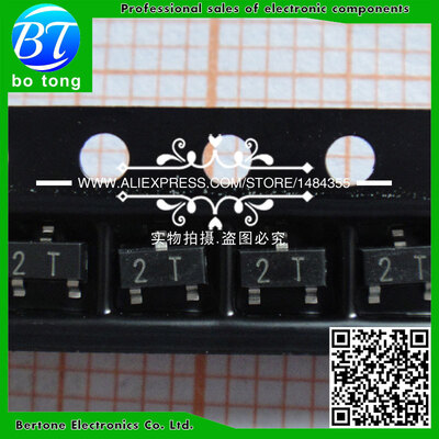 

200PCS New MMBT4403LT1G MMBT4403 2N4403 0.6A 40V Marking code 2T PNP transistor SOT23