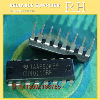 

50PCS/LOT CD40110BE CD40110 DIP16 Decimal Counter / logic chips