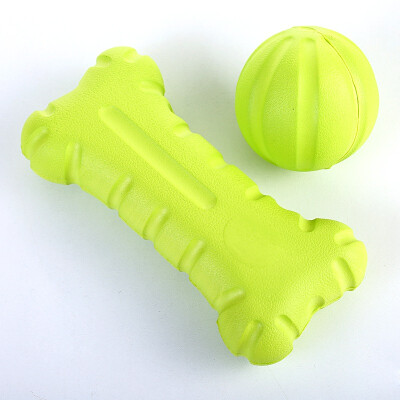 

Xi Shuai pet toy bite-resistant ball set molar bite EVA material Husky golden hair training interaction large dog toy