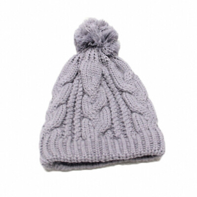 

Classic Braided Hats Woven Wool Cap Suitable For Men and Women Pure Simple Style Warm Lovers Gifts