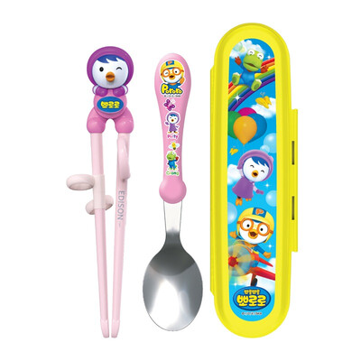 

Korea Edison (Edison) series of learning chopsticks three sets Petty abs material imported from South Korea