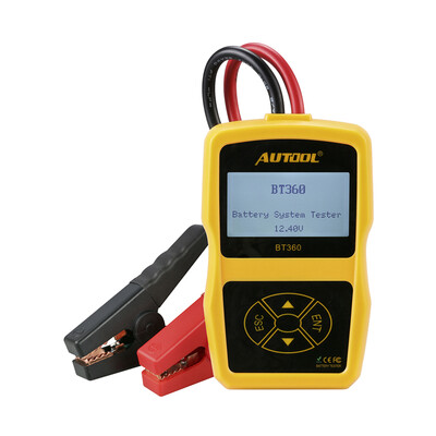 

Original AUTOOL BT360 Car Battery Tester 12V Digital Analyzer 2000CCA 220AH Multi-Languages BAD Cell Test Car Tools High Quality