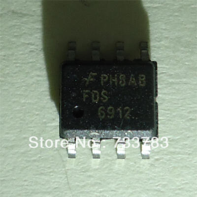 

5pcs/lot FDS6912 FDS 6912 Dual N-Channel Logic Level PWM Optimized PowerTrench MOSFET