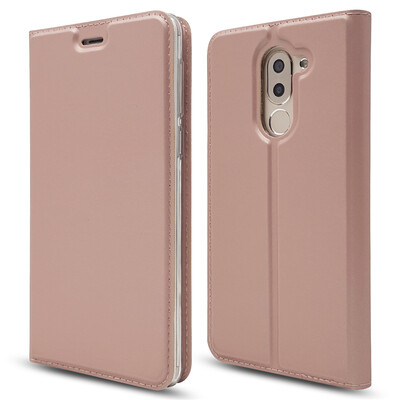 

Роскошный чехол Кошелек для HUAWEI Honor 6X Высококачественная кожа PU Обложка Kickstand Anti-shock Полная защита