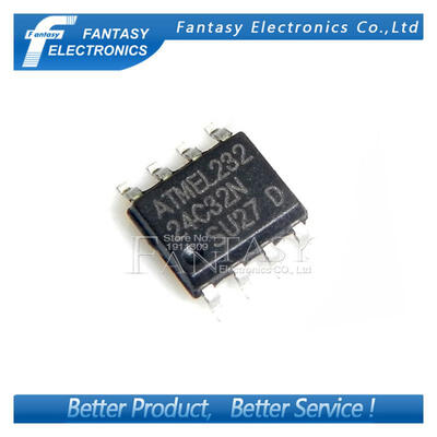 

10PCS AT24C32 SOP8 AT24C32N SOP 24C32 SMD new and original IC free shipping